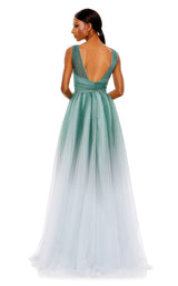 2 of 3 Mac Duggal 20380 Dress Jade-Ombre