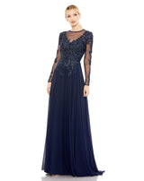 1 of 3 Mac Duggal 20385 Dress Midnight