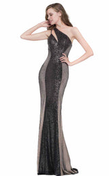 1 of 16 Colors Dress 2038 Black-Nude