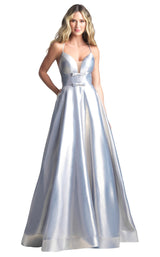 3 of 8 Madison James 20392 Light Blue
