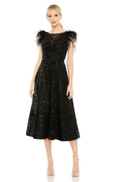 1 of 3 Mac Duggal 20400 Dress Black