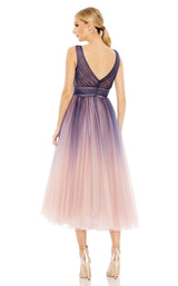 3 of 3 Mac Duggal 20403 Dress Indigo-Ombre