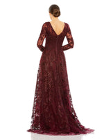 3 of 3 Mac Duggal 20409 Dress Mahogany