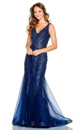 1 of 4 Amarra 20410 Dress Navy