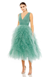 2 of 6 Mac Duggal 20411 Dress Jade