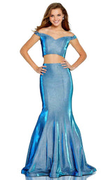1 of 4 Amarra 20412 Dress Electric-Teal