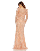 5 of 6 Mac Duggal 20442 Dress Apricot