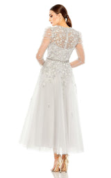 3 of 3 Mac Duggal 20444 Dress Platinum