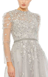 2 of 3 Mac Duggal 20444 Dress Platinum