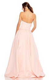 5 of 6 Mac Duggal 20457 Dress Blush