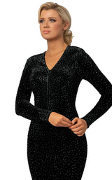 5 of 8 Johnathan Kayne 2045 Dress Black