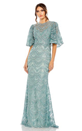 1 of 3 Mac Duggal 20481 Dress Slate-Blue