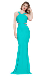 6 of 22 Colors Dress 2049 Aqua