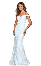 1 of 4 Amarra 20501 Dress Diamond-White