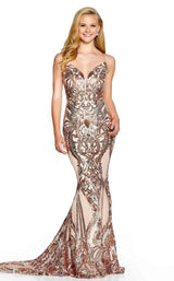 1 of 4 Amarra 20502 Dress Rose-Gold