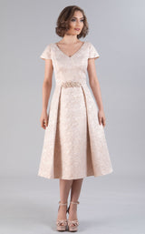 1 of 4 Feriani 20515 Dress Champagne