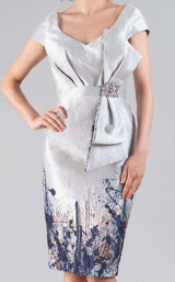 3 of 3 Feriani 20519 Dress Silver