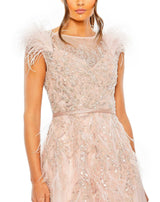 4 of 6 Mac Duggal 20520 Dress Blush