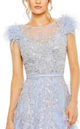 3 of 6 Mac Duggal 20520 Dress Periwinkle