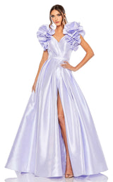 1 of 3 Mac Duggal 20522 Dress Periwinkle