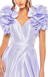 2 of 3 Mac Duggal 20522 Dress Periwinkle