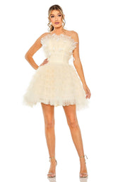 2 of 8 Mac Duggal 20529 Ivory