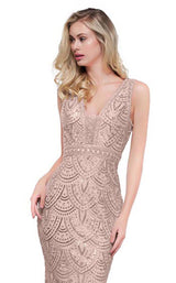 6 of 8 Colors Dress 2054 Gold