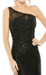 2 of 3 Mac Duggal 20545 Dress Black