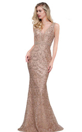 1 of 8 Colors Dress 2054 Gold