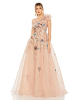 1 of 3 Mac Duggal 20551 Dress Peach