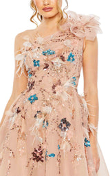 2 of 3 Mac Duggal 20551 Dress Peach