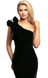 4 of 6 Johnathan Kayne 2055 Dress Black