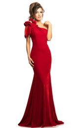 2 of 6 Johnathan Kayne 2055 Dress Red