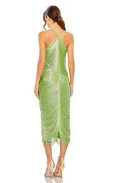 5 of 6 Mac Duggal 20564 Dress Lime