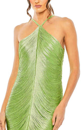 3 of 6 Mac Duggal 20564 Dress Lime