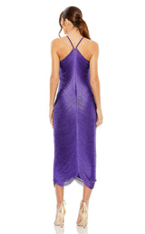 6 of 6 Mac Duggal 20564 Dress Ultraviolet