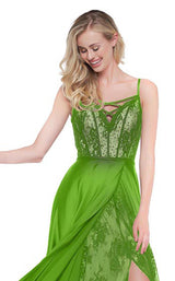 6 of 8 Colors Dress 2057 Green/Nude