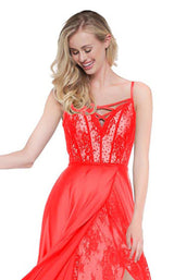 7 of 8 Colors Dress 2057 Red-Nude
