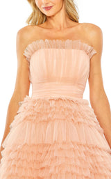 3 of 6 Mac Duggal 20573 Peach