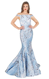 1 of 6 Mac Duggal 2057R Stormy Blue