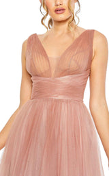 2 of 3 Mac Duggal 20601 Dress Vintage-Rose