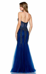 2 of 4 Amarra 20603 Dress Navy
