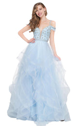 2 of 12 Colors Dress 2069 Light Blue