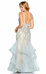 2 of 4 Amarra 20701 Dress White-Nude