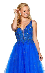 3 of 4 Amarra 20705 Dress Royal-Blue