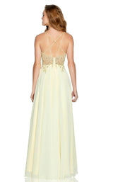 2 of 4 Amarra 20709 Dress Soft-Yellow