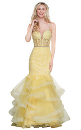 3 of 12 Colors Dress 2071 Yellow