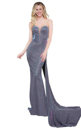 1 of 12 Colors Dress 2076 Fuchsia Multi