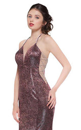 6 of 8 Colors Dress 2077 Cinnamon Multi