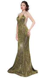 3 of 8 Colors Dress 2077 Olive Multi
